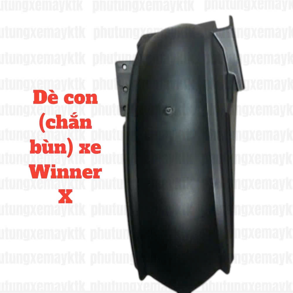 Dè con xe Winner X – tăng thẩm mỹ, giảm bùn bẩn hiệu quả cho xe 0BDCN