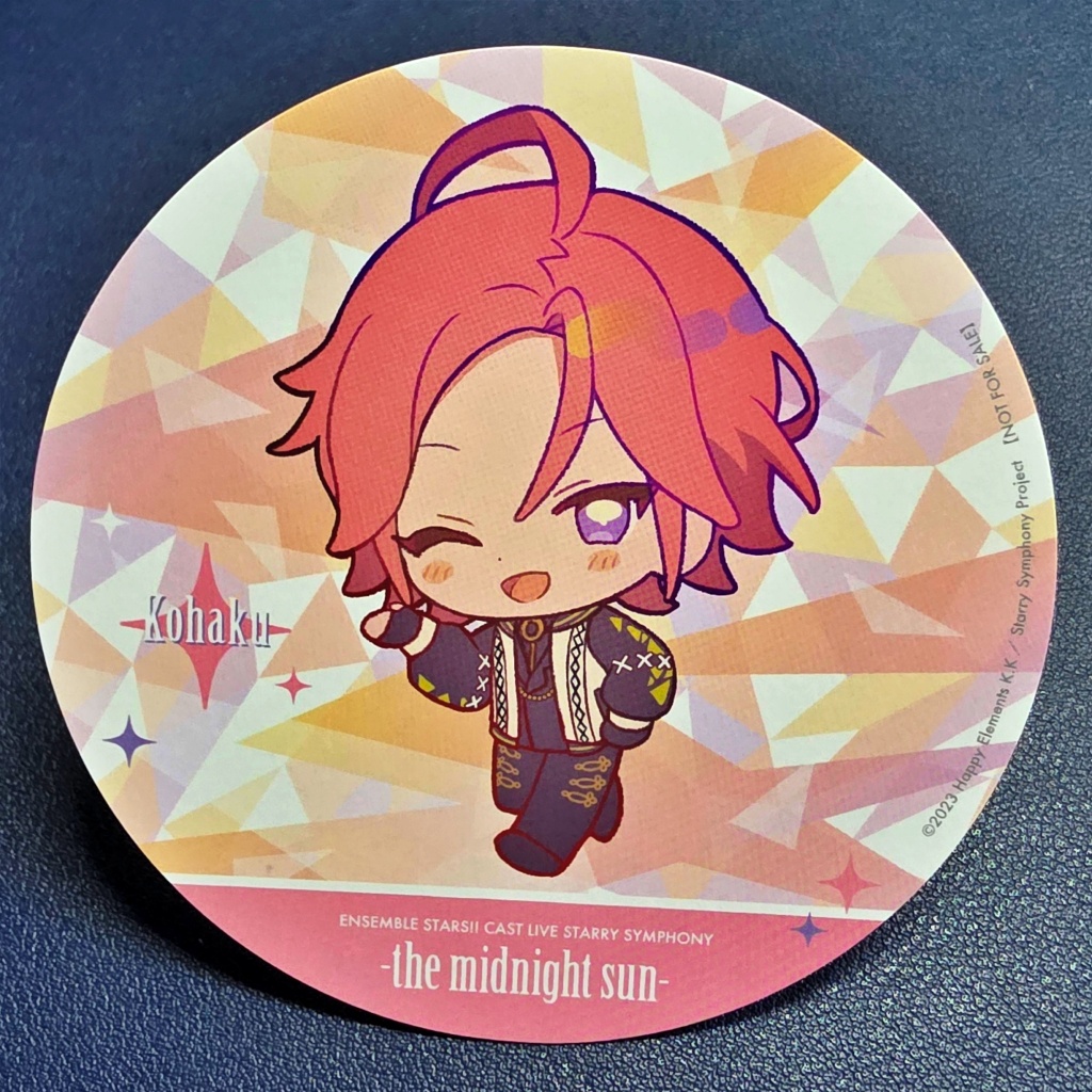 Coaster Animate Cafe Kohaku Oukawa Enstars Ensemble Stars