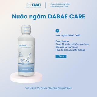 Nước ngâm lens Dabae Care và các loại ngâm nhỏ lens hãng Dabae