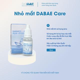 Nhỏ mắt lens Dabae care 15ml và các loại nhỏ lens