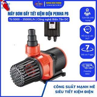  Máy Bơm Nước Periha PB – Công Suất Lớn 5000L H – 35000L H – Tiết Kiệm Điện và Vận Hành Ổn Định Cho Hồ Cá Koi Ao Cảnh 