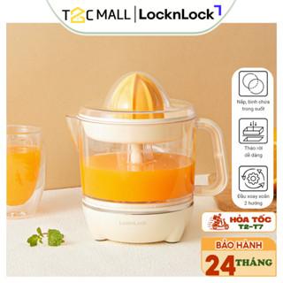  Máy Vắt Ép Cam Tự Động Xoay 2 Chiều LocknLock Chính Hãng Màu Ngà  0.7L 40W EJJ231IVY T2C Mall 