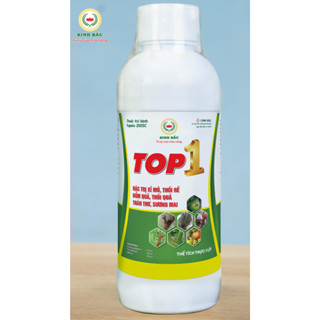 PHÒNG và DIỆT - TOP 1 - TOP1, Tặng 1 DOMINO, chai 1lít phun 1ha, thán thư, xì mù, thối quả, đốm quả,v.v.