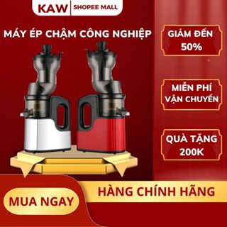 Máy Ép Chậm Công Nghiệp KAW Công Suất 250W, Ép Hoa Quả Trái Cây Giữ Trọn Dinh Dưỡng Bảo Hành 12Th
