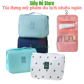 Túi đựng đồ makeup Siêu Rẻ Store Túi đựng mỹ phẩm đồ make to trang điểm skincare cá nhân chống nước nhiều ngăn du lịch