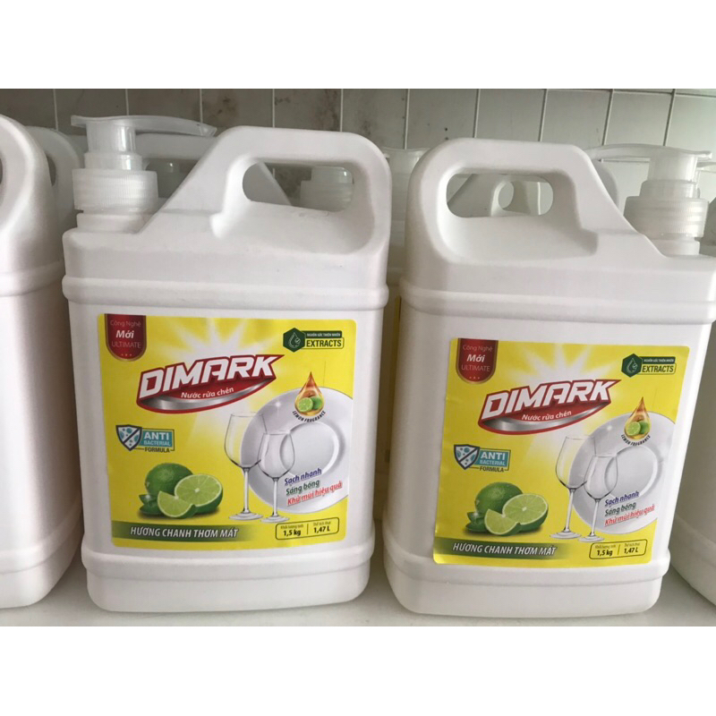Nước rửa chén DiMARK can 1,5kg