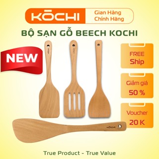 Bộ Vá Sạn gỗ Beech cao cấp – KOCHI chính hãng, sấy khô chống mốc, không độc hại, không trầy chảo, an toàn sức khỏe