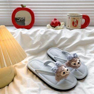 Hai Linda Nữ Dép xỏ ngón Phong Cách Mới Dép Tông Nữ cách mới Đế mềm phong cách Hàn Quốc Dép đi chơi Dép