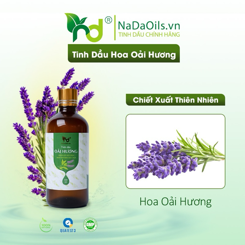 Tinh Dầu Thiên Nhiên Oải Hương_NADA OILS