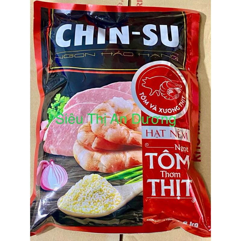 [Chính Hãng] Hạt Nêm Chinsu 1.8kg / 900 gram. Hạt nêm Chinsu tôm và thịt [ DATE MỚI]