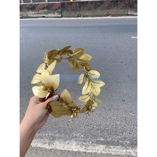 Vòng Nguyệt Quế Đội Đầu Trang Trí Decor