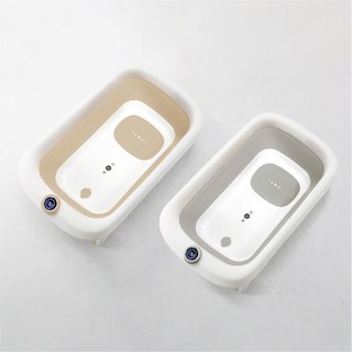 Thau tắm cho bé gấp gọn KU.KU DUCKBILL có cảm biến nhiệt độ nước KU-PLUS KU1160