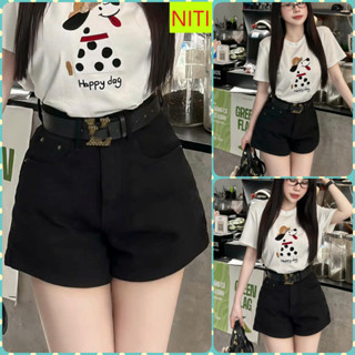 [SOGE2283] QUẦN SHORT JEANS ĐÙI NỮ LƯNG CAO TRƠN MÀU ĐEN LAI CUỐN MỀM MỊN MÁT ĐƠN GIẢN SIÊU HOT HIT XỊN SÒ
