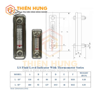 Thước dầu thủy lực LS3" - LS5"