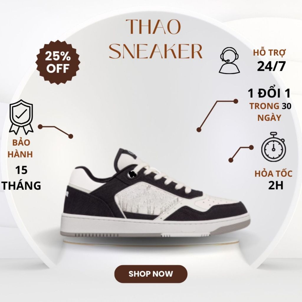 Giày Thể Thao Nam Nữ, Giày Sneaker B27 Màu Đen Xám Full Box (CÓ HỖ TRỢ ĐỔI SIZE)