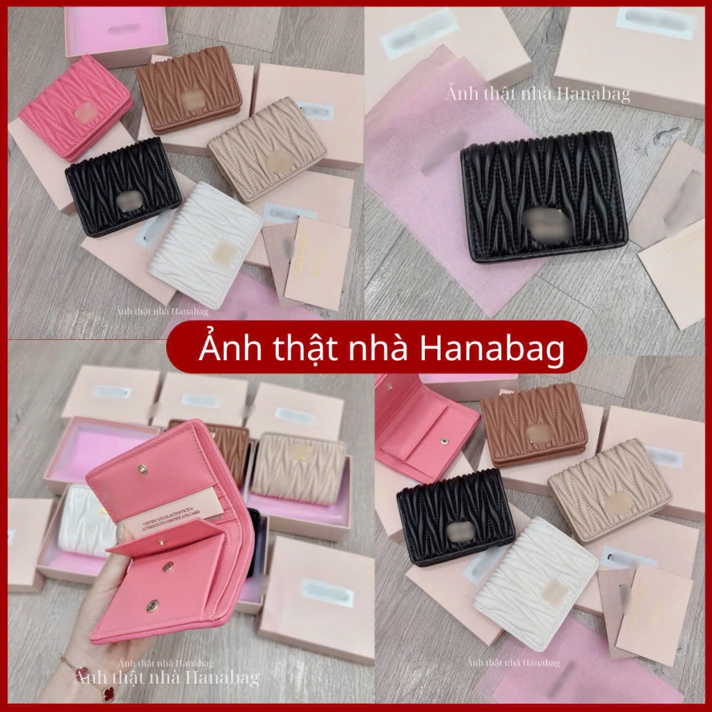 Ví gập M cầm tay full box