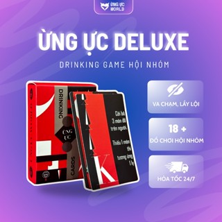 Bộ bài drinking game phiên bản 18+ Ừng Ực Deluxe boardgame uống rượu Ừng Ực 52 lá 