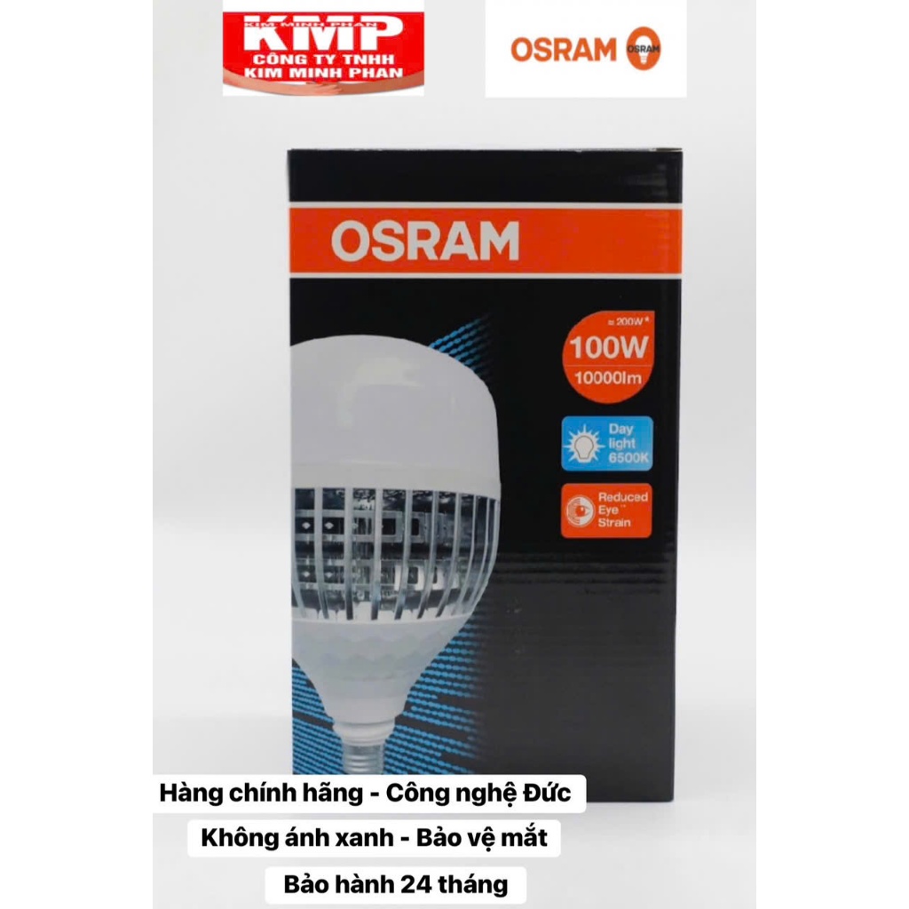 Bóng LED Bulb TRỤ Osram chính hãng 100W