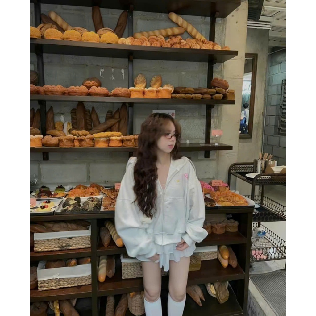 Áo Khoác Boxy Over Icon Owner_Áo Hoodie Zip in Chữ Nổi Kiểu Unisex From Rộng Cotton Nỉ Bông Nón 2 Lớp To Nam Nữ | BigBuy360 - bigbuy360.vn