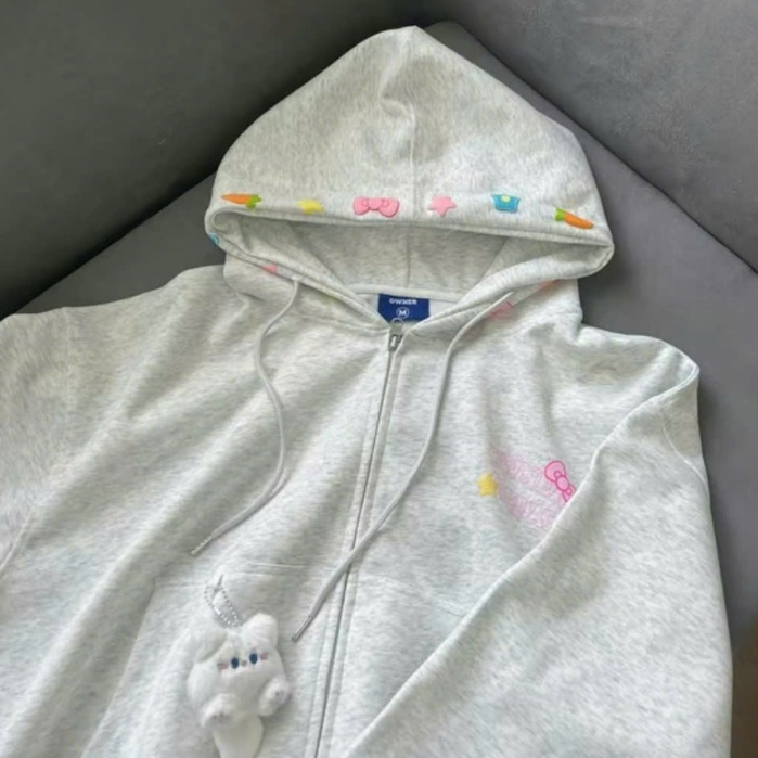Áo Khoác Boxy Over Icon Owner_Áo Hoodie Zip in Chữ Nổi Kiểu Unisex From Rộng Cotton Nỉ Bông Nón 2 Lớp To Nam Nữ | BigBuy360 - bigbuy360.vn