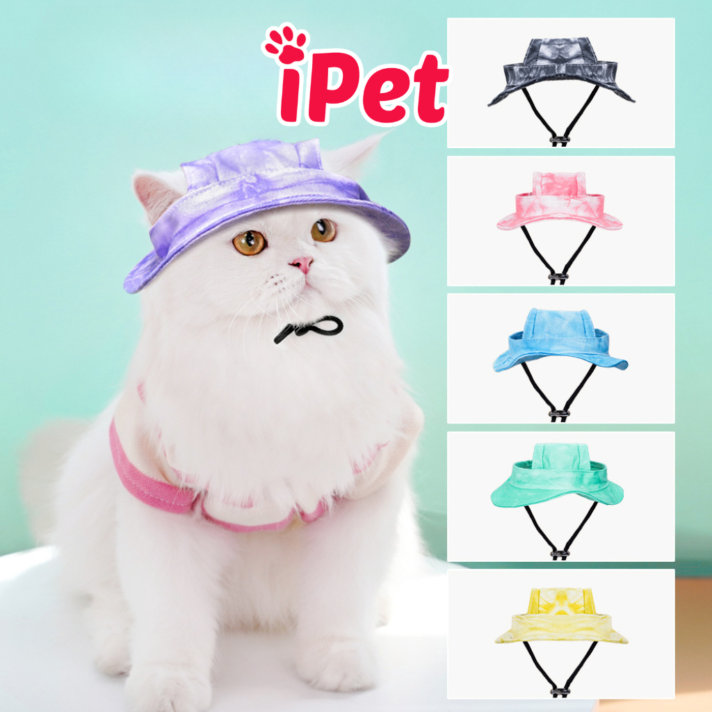 Mũ Nón Tai Bèo Cho Thú Cưng Chó Mèo Che Nắng - iPet Shop