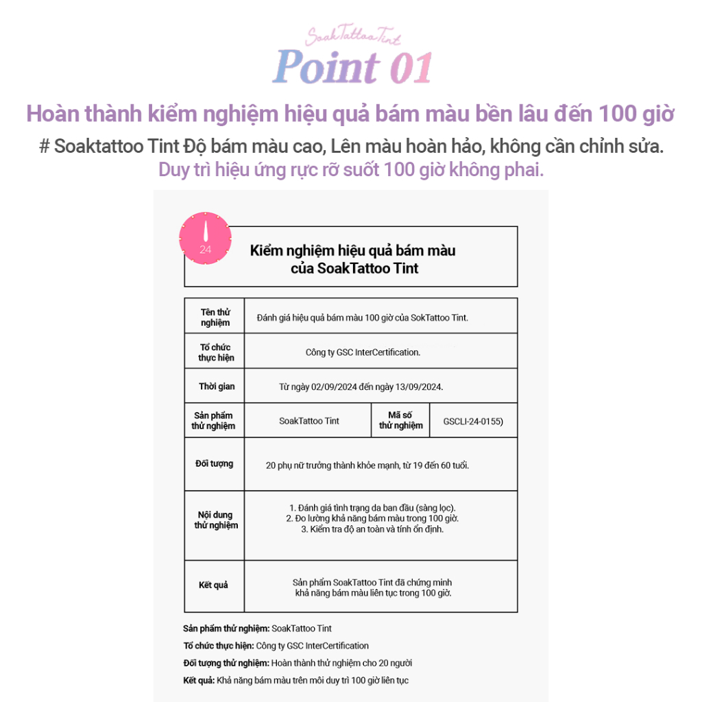 [FORENCOS] Son Tint Siêu Lì Hiệu Ứng Xăm Môi Lip Tattoo Soak Tint 13 Màu | BigBuy360 - bigbuy360.vn