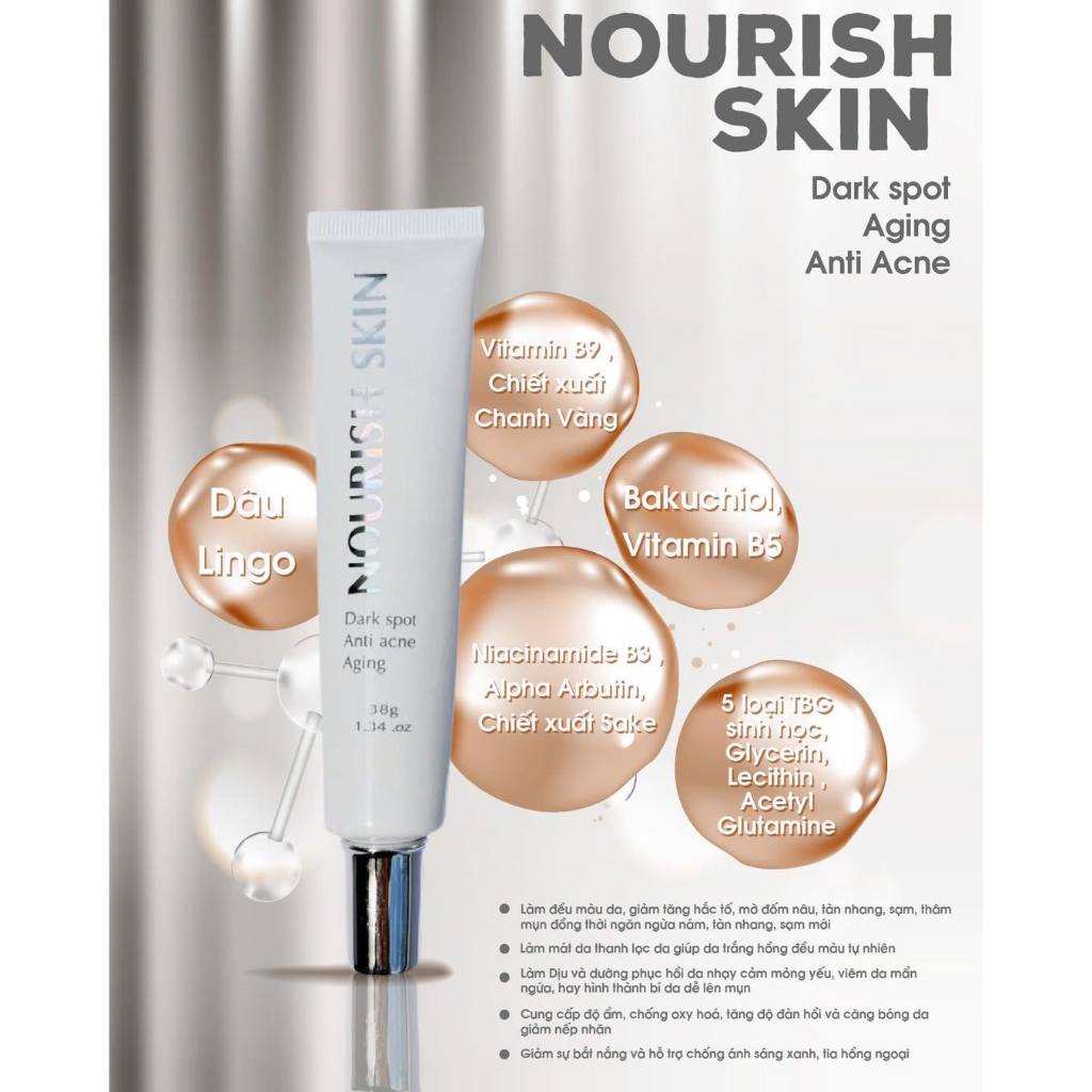 Kem dưỡng Nuôi Dưỡng NOURISH SKIN 38g (Lớn )