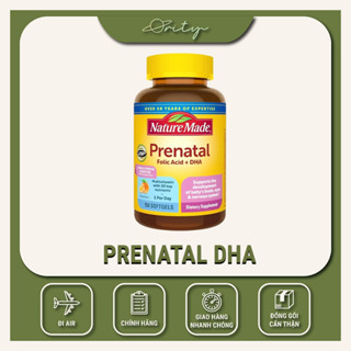 [Chính Hãng] Vitamin tổng hợp cho mẹ bầu Nature Made Prenatal Folic Acid + DHA - 150 viên