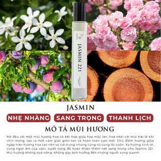 Tinh dầu nước hoa CODEDECO 10ml dạng lăn mùi tùy chọn