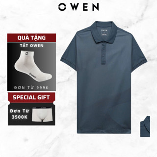 Áo Polo Nam OWEN Kiểu Dáng Trẻ Trung Tôn Dáng,mã APV253661 Chất Liệu Cafe Thoáng Mát Mềm Mịn