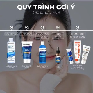 Gel Rửa Mặt Giảm Mụn Compliment No Problem 200ml