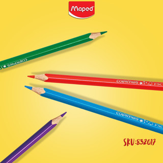 Hộp Bút Chì Màu Color'Peps Star Maped - Pháp 36 Màu, An Toàn, Thương Hiệu Pháp, SKU:832017  [Chính hãng]
