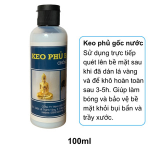 100ml Keo Dát Vàng Gốc Nước, Keo Dát Tượng Vàng, Phào Chỉ Thạch Cao