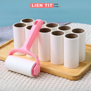 Cây Lăn Bụi Quần Áo, Thanh Lăn Bụi Lông Chó Mèo Có Lõi Thay Thế