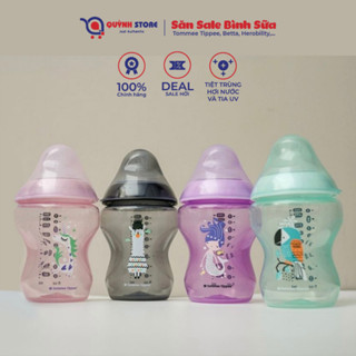 Bình sữa Tommee Tippee PP 260ml hoạ tiết tách set