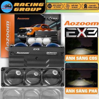  Aozoom EX3 Đèn Trợ Sáng Aozoom EX3 Công Suất 95W Nhiệt Màu 5000K Vùng Sáng Rộng - BH 2 Năm 