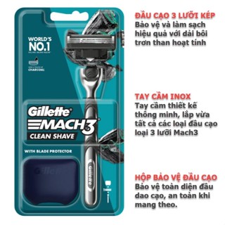 Dao cạo râu GiIIette 3 lưỡi Mach3 các loại