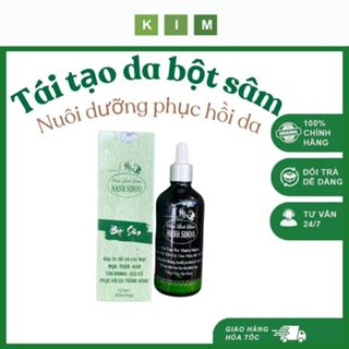 Tái tạo Bột sâm đông y Hạnh Sino 100% thiên nhiên lành tính - Hỗ trợ da khoẻ đẹp căng bóng từ gốc - Handmade