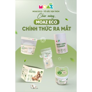 Miếng lót thấm sữa Moaz Eco cho mẹ, lót thấm hút sữa an toàn mềm mại cho mẹ - Monnie Kids