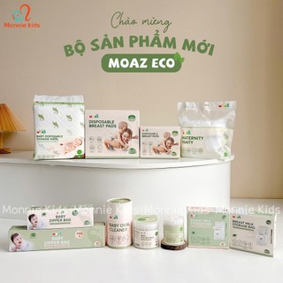Miếng lót thấm sữa Moaz Eco cho mẹ, lót thấm hút sữa an toàn mềm mại cho mẹ - Monnie Kids
