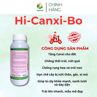 Phân bón lá Canxi Bo Chống thối trái, nứt trái Tăng đậu trái Giảm phèn, hạ mặn  - Chai 500ml