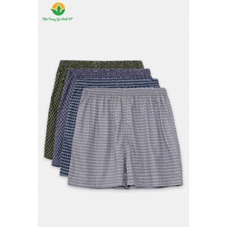 Quần short nam, quần đùi nam cotton mặc nhà ngủ thoải mái có túi thời trang Việt Thắng - Q01.5438
