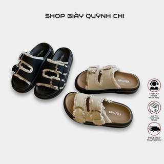  Dép Quai Ngang Tua Rua YIBO Siêu Nhẹ Đế Bệt – Tiệm Giày Quỳnh Chi 304  FULLBOX - LOẠI ĐẸP  