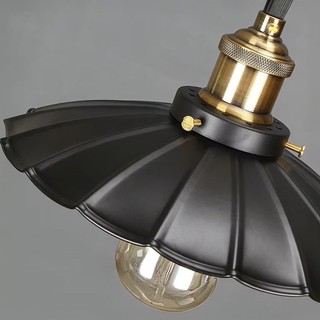 Đèn Thả Lá Sen D25cm Đui Đồng Cực Chất - Decor Quán Cafe | Đèn Toàn Lợi