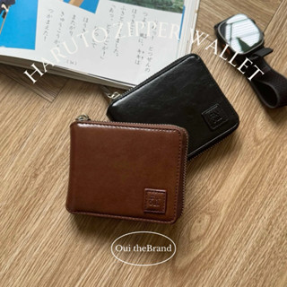 [ Tặng Charm Rùa ] 𝗛𝗮𝗿𝘂𝘁𝗼 はると 𝗭𝗶𝗽𝗽𝗲𝗿 𝗪𝗮𝗹𝗹𝗲𝘁 - Ví Zip Chữ Nhật Gọn Nhẹ HARUTO ( Ouithebrand )