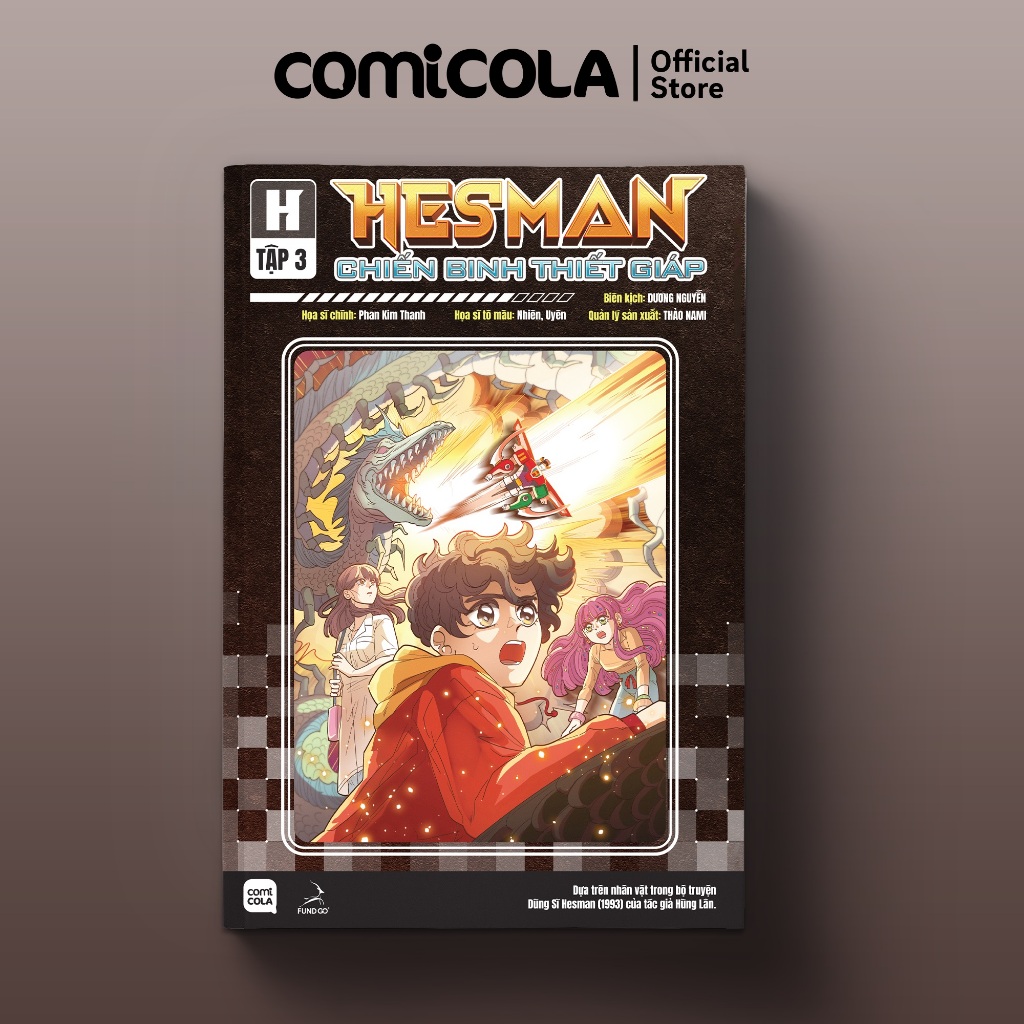 Truyện Tranh Hesman – Chiến Binh Thiết Giáp – Tập 3