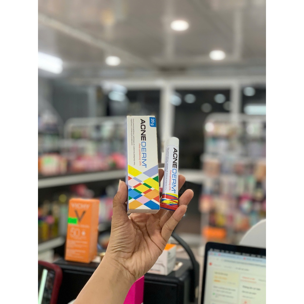 KEM GIẢM MỤN , LÀM TRẮNG DA ANCE DERM KWAS AZELAINOWY 20% - 20G