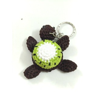 Móc khoá rùa mini bằng len handmade