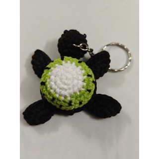 Móc khoá rùa mini bằng len handmade