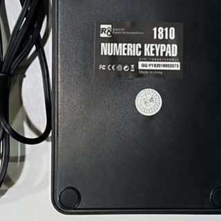 Bàn phím số Numeric Keypad R8 1810 - Chuẩn USB